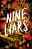 Book cover for "Nine liars".